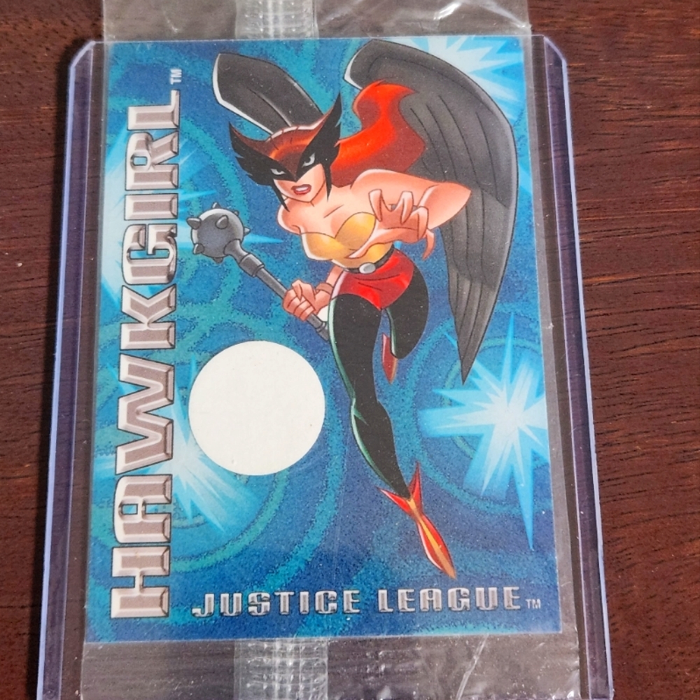 Justice League Hawkgirl Trading Card